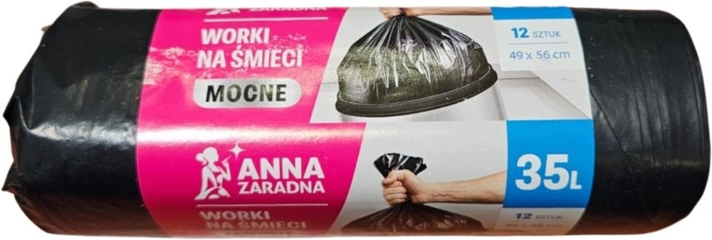 Anna Zaradna Worki na śmieci ANNA