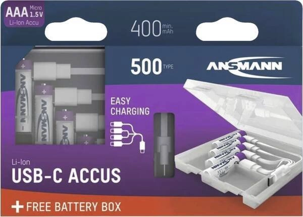 Ansmann ANSMANN 1311-0035 Li-Ion Battery Micro