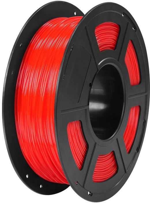 Anycubic TPU filament (transparent red) 1kg