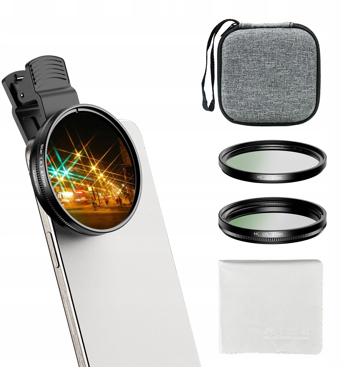 Apexel Apexel Phone Filter Set Cpl