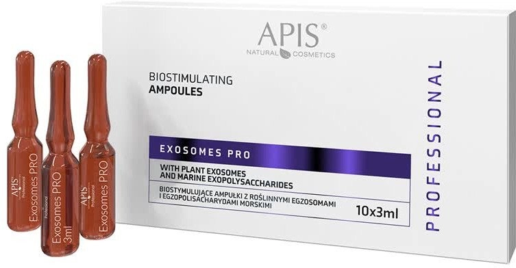 APIS_Exosomes Pro biostimulating ampoules with plant