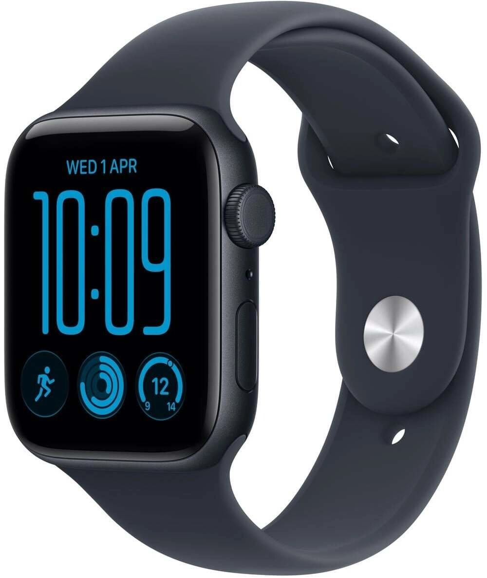 Apple Watch SE 3 GPS + Cellular 40mm Midnight Aluminium Case | Navy Blue Sport Band - M/L