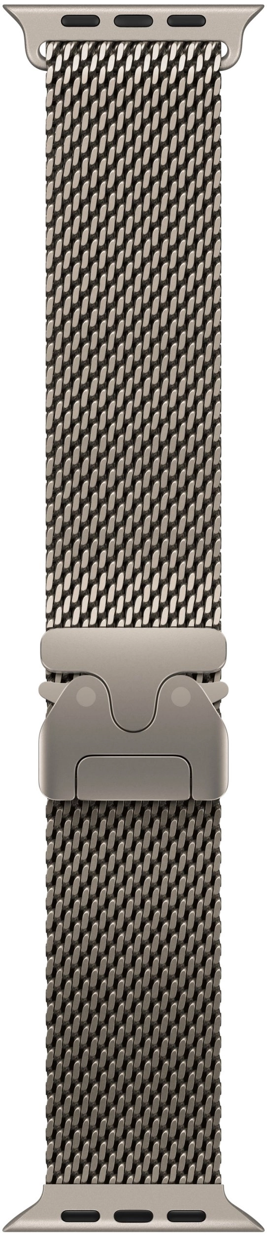 49mm Natural Titanium Milanese Loop Medium