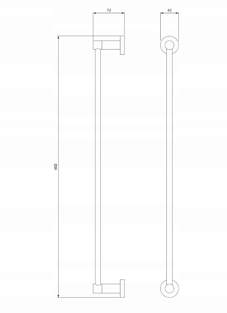 Aptel MODERN PROJECT HANGED TOWEL 60CM