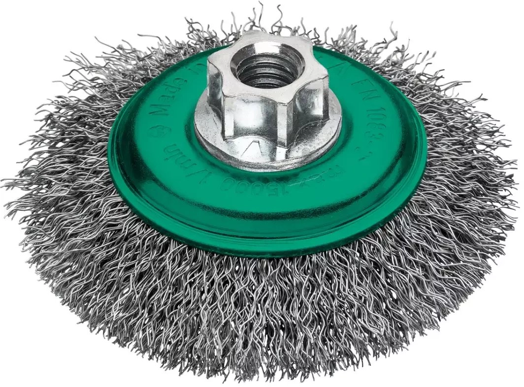 MILWAUKEE WIRE BUTTON BRUSH M14 100x10