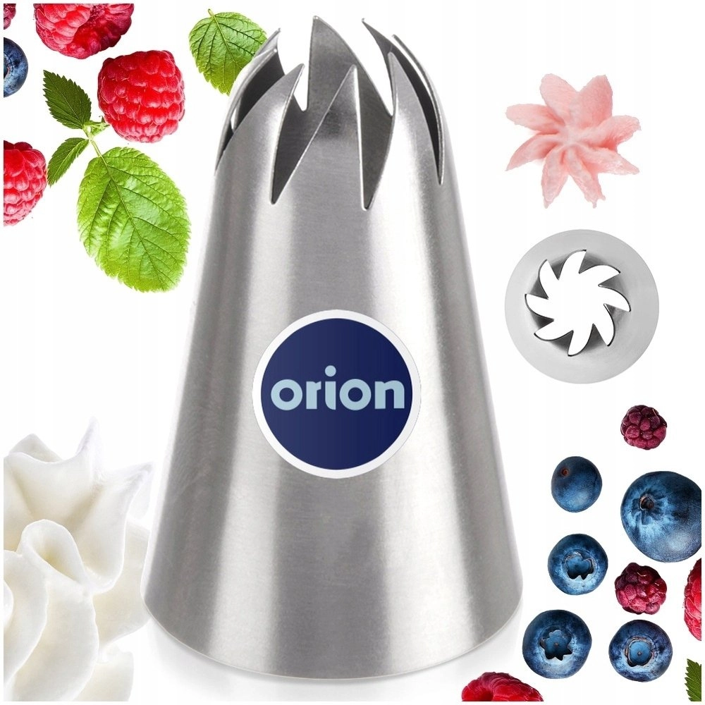 Aptel Cake Decoration Tip Steel Flower