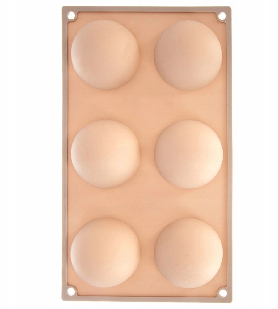 Aptel Silicone Mold HEMISPHERES 6 pcs