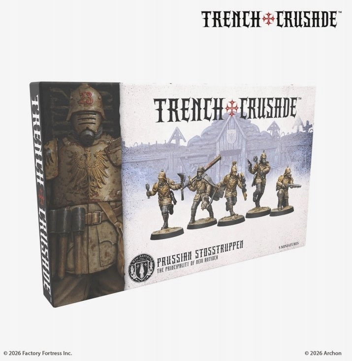 Archon Studio Trench Crusade: Prussian Stosstruppen