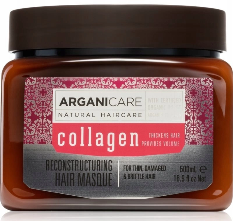 Arganicare Collagen  Hair Treatment Cream Mask