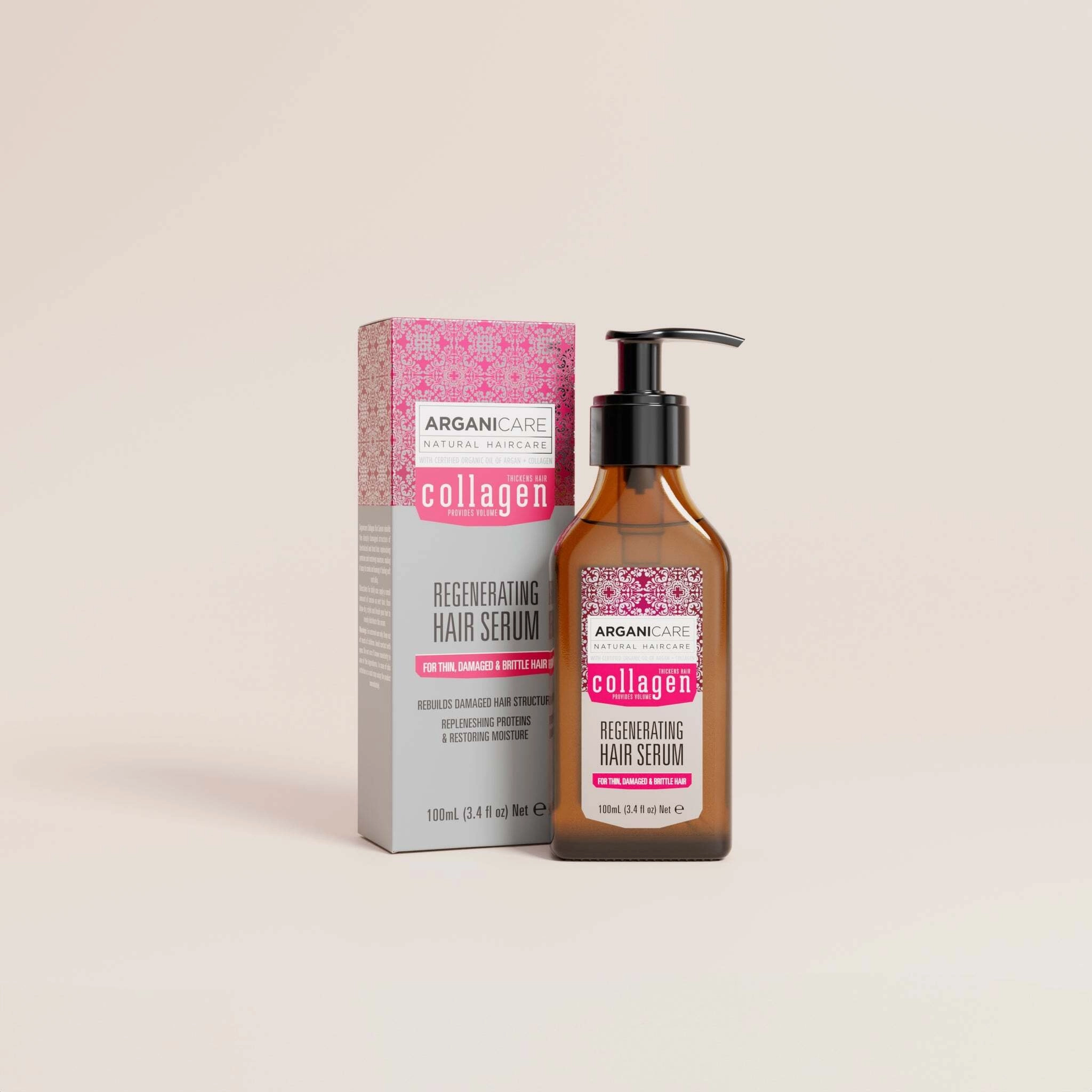 Arganicare Collagen  Hair Serum  Repairing  Restoring
