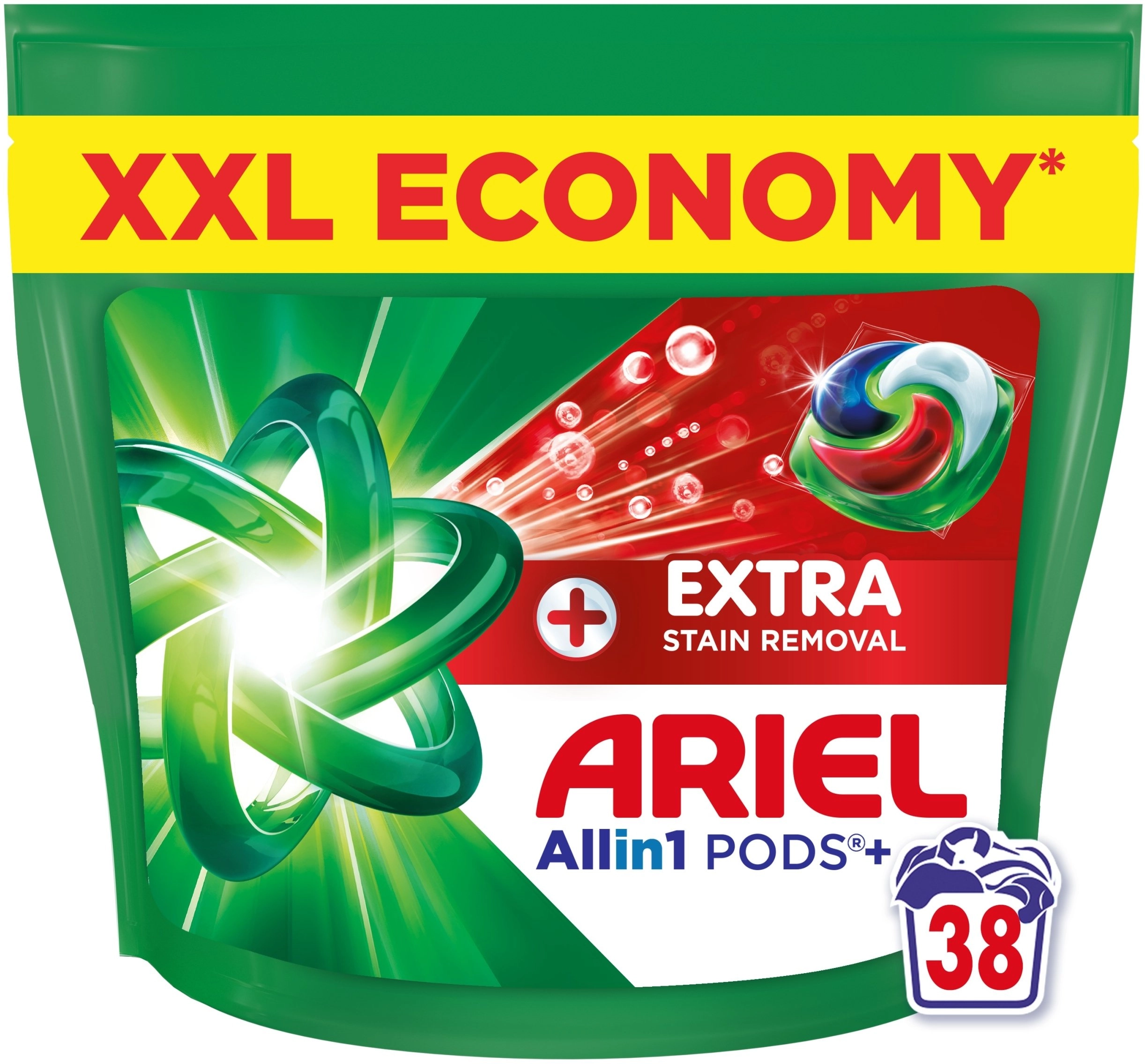 CAPSULES ARIEL EXTRA CLEAN 38 PCS