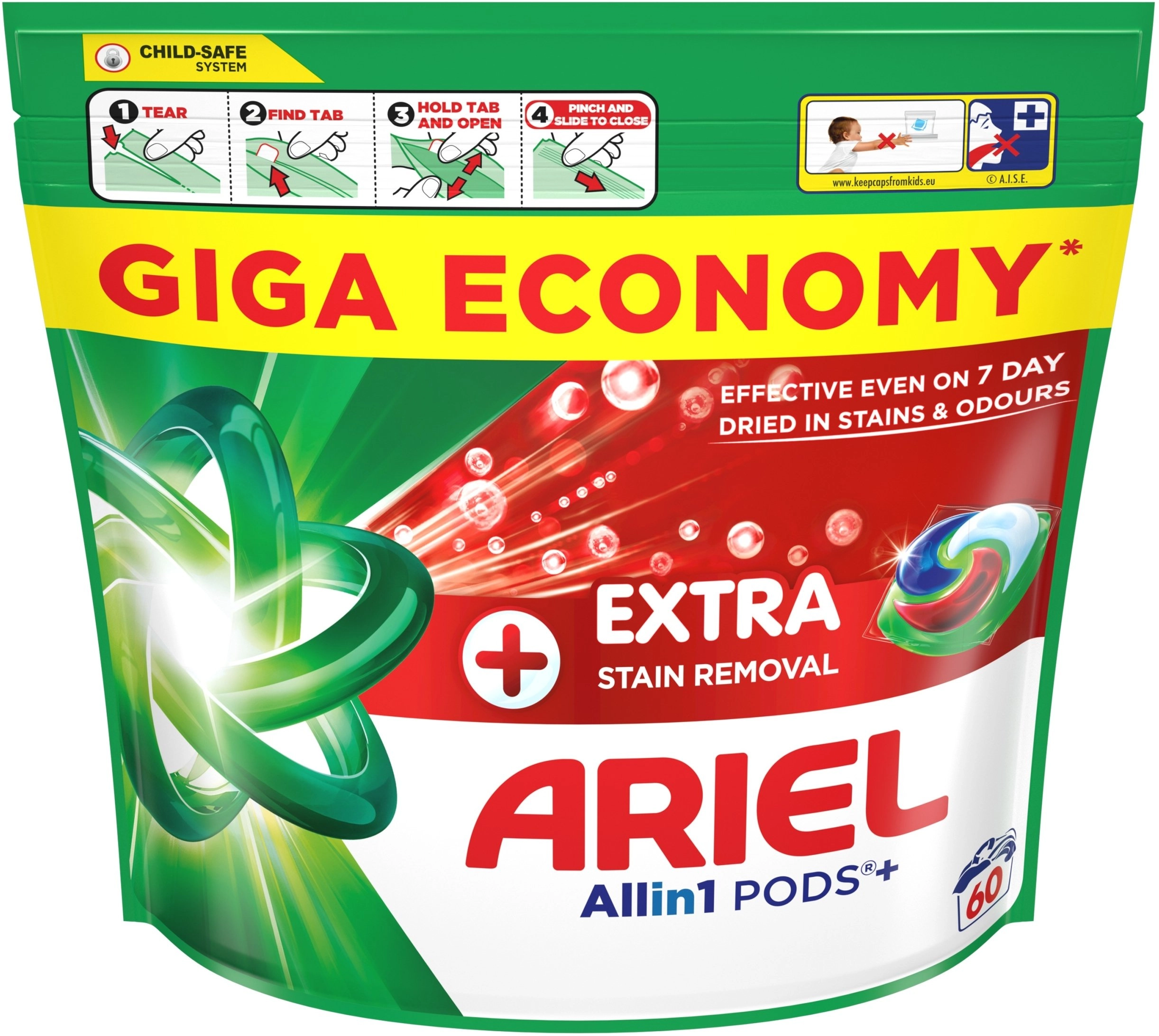Ariel All-in-1 PODs +Extra Clean Power