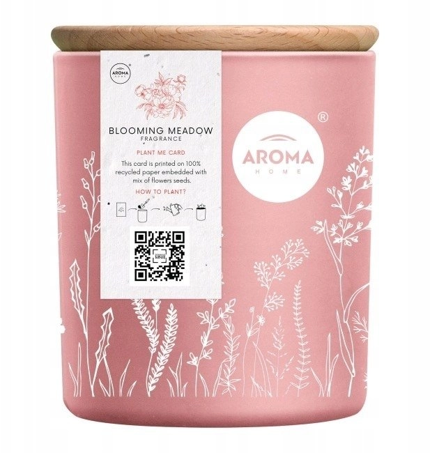 Aroma Home Blooming Meadow Scented Candle