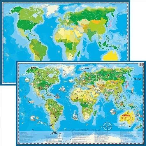 Artglob Desk mat - A world