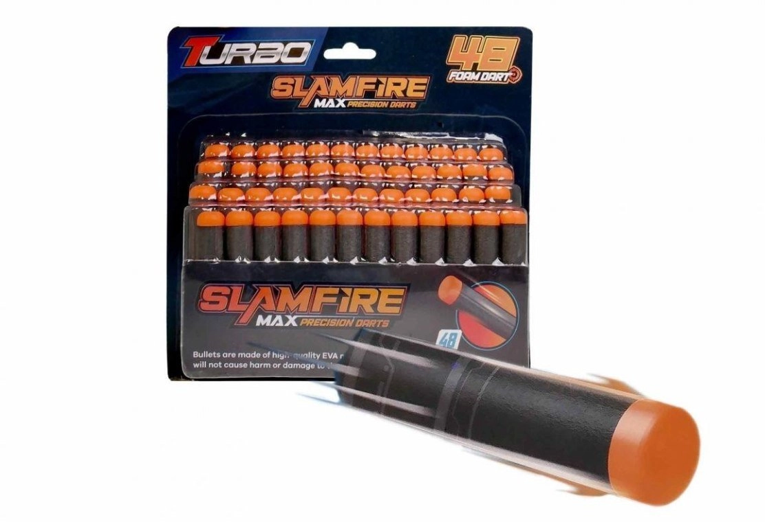 Set of foam bullets 48 pcs