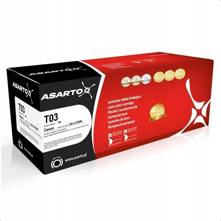 Toner Asarto Toner Asarto do Canon