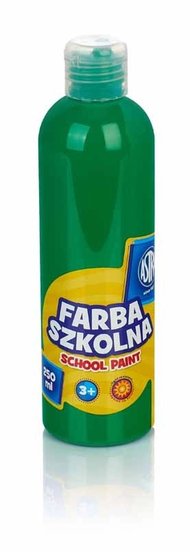 Farba szkolna zielona 250ml ASTRA 301217014