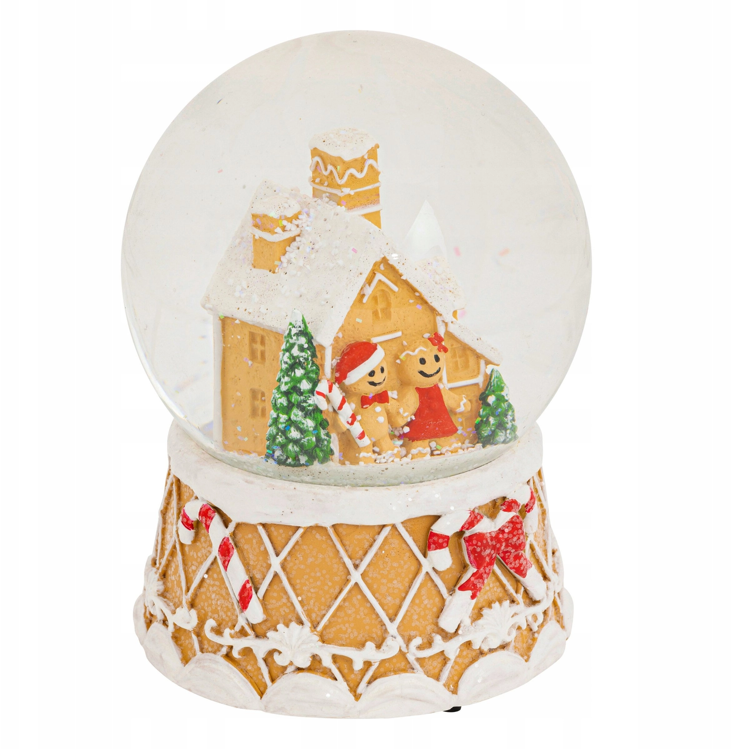 Atmosphera Christmas decoration Snow globe  gingerbread
