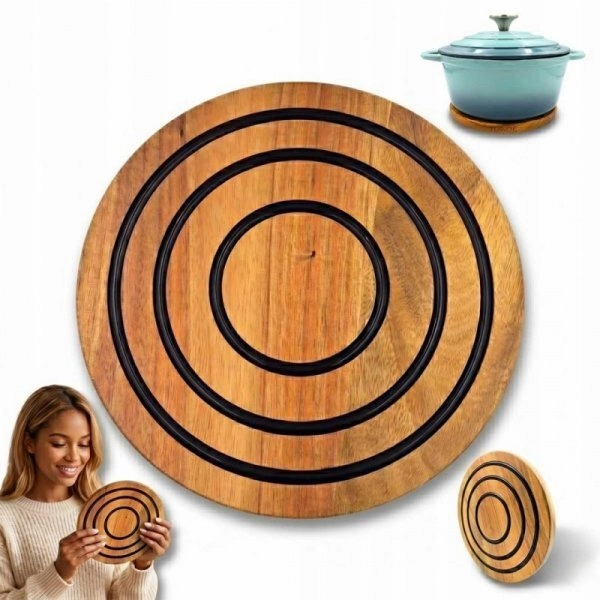 Atusa WOODEN PAD MAGNETIC STAND FOR