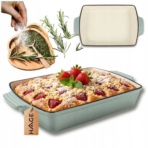 Atusa ENAMELED SHAPE CASTLE PAN 32