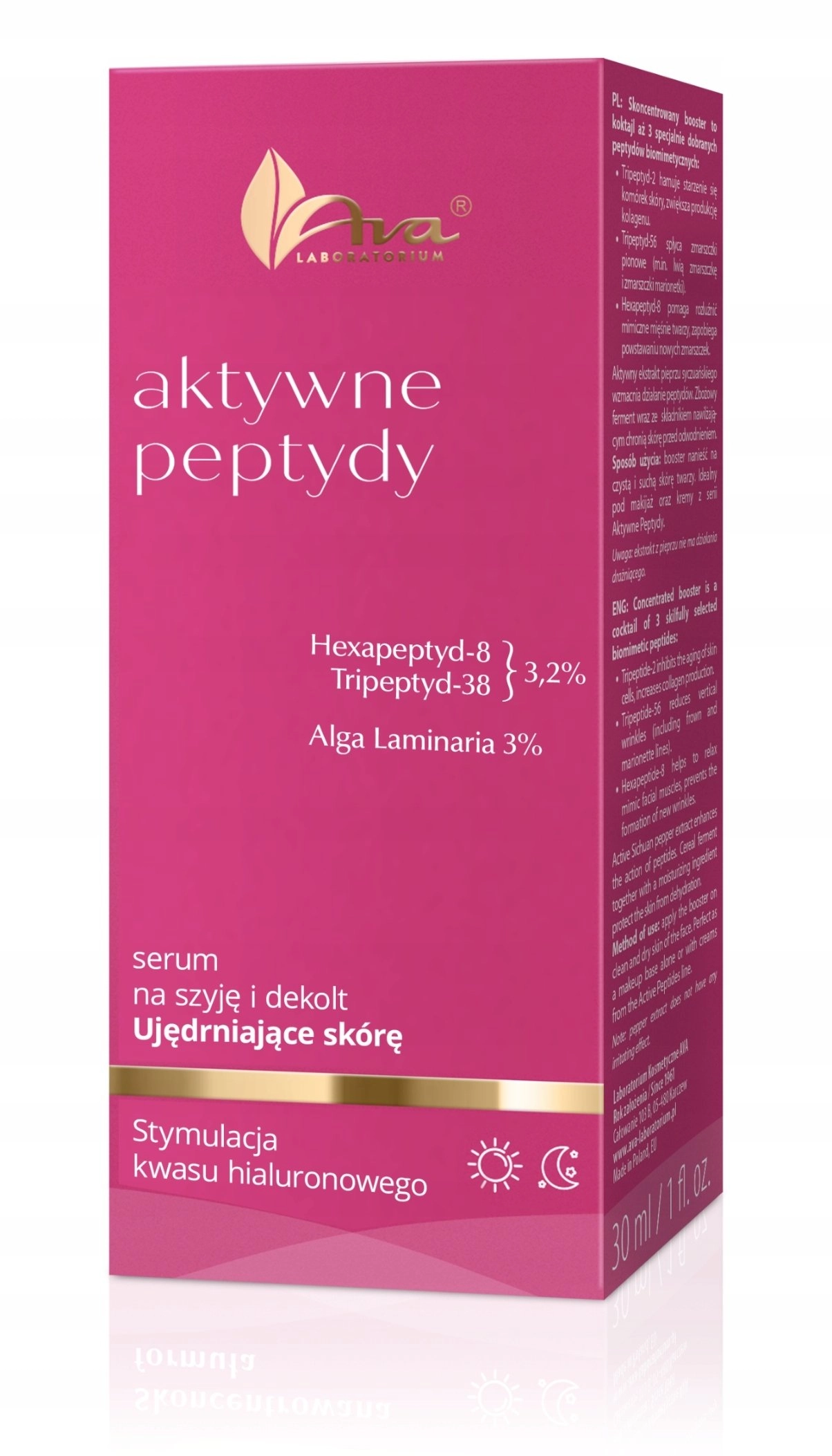 AVA LABORATORIUM_Aktywne Peptydy serum na szyję