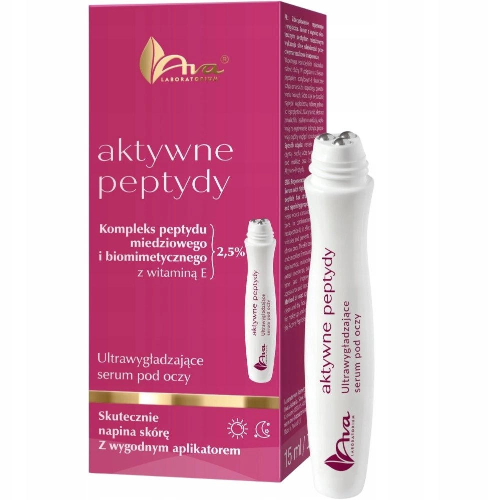 AVA LABORATORIUM_Active Peptides ultra-smoothing eye serum