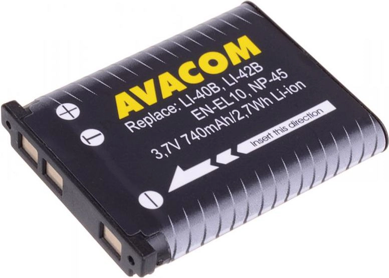 Accumulator Avacom Olympus Li-40B Li-42B Fujifilm