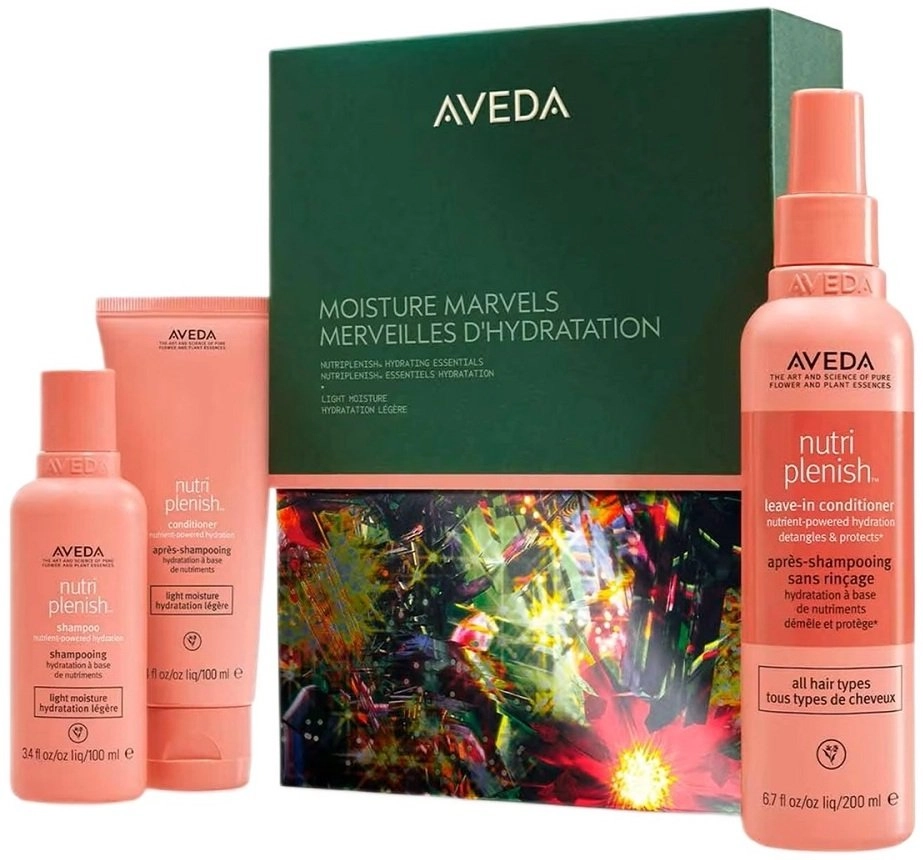 AVEDA_SET Moisture Marvels Nutriplenish szampon do