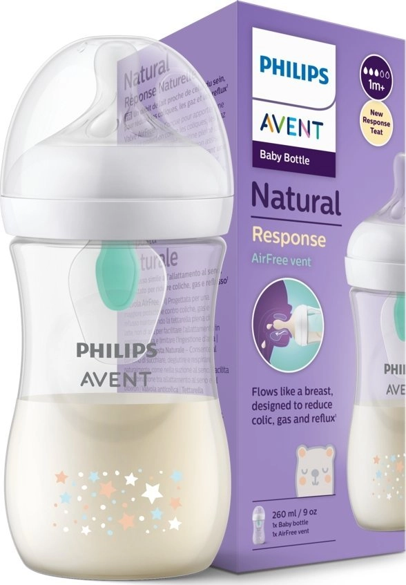 Avent AVENT SCY673/82-RESPONSYWNA BUTELKA NATURAL 260ML