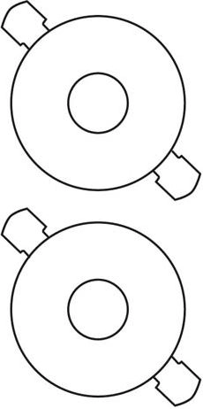 Avery Classic Size CD Labels White