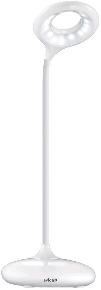 Avide LED Desk Lamp Minimal White