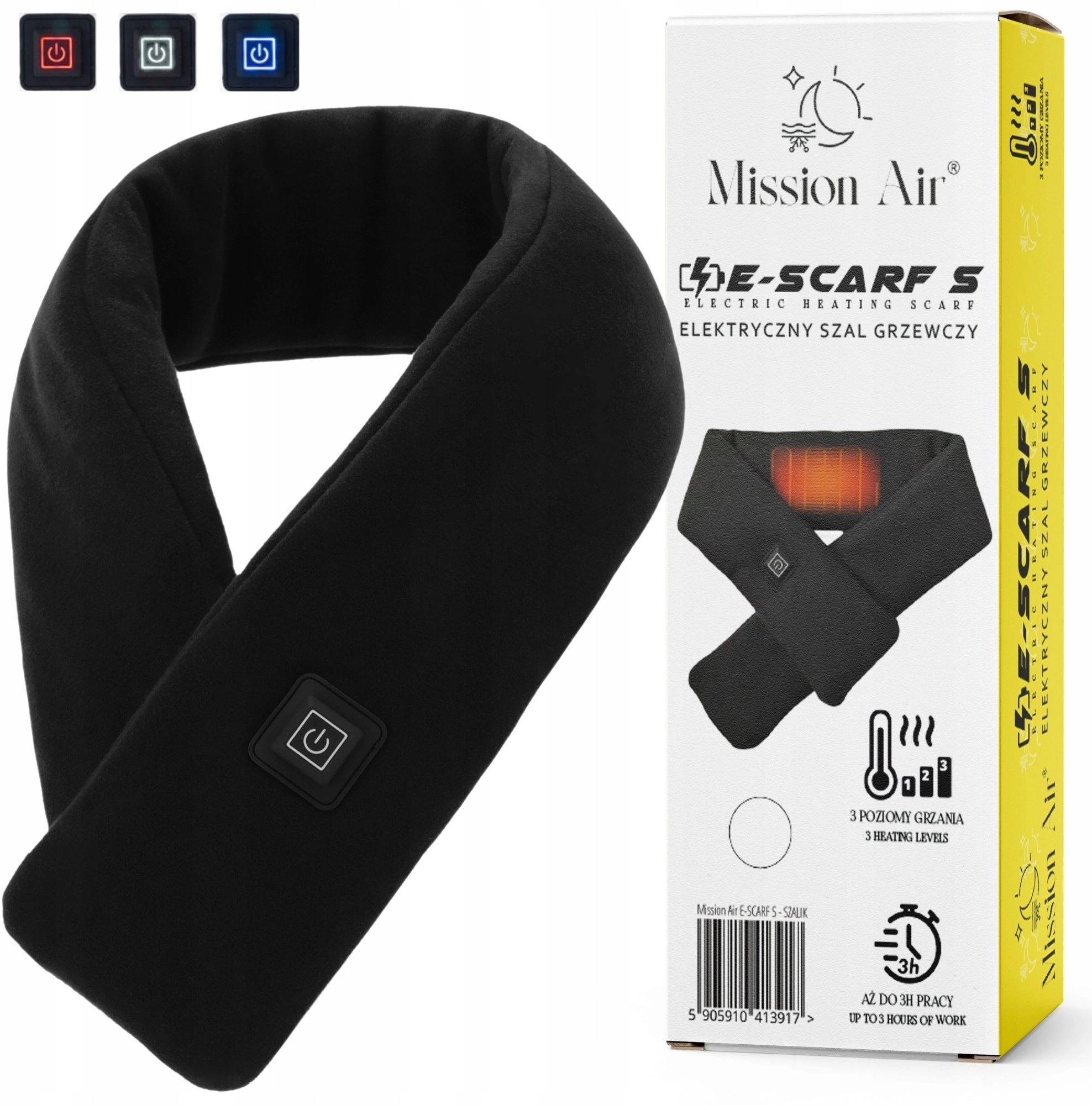BCB E-SCARF S heated scarf (