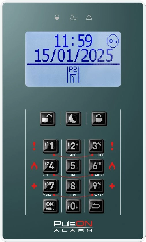 BCS PULSON FRONT LCD/C ANT (