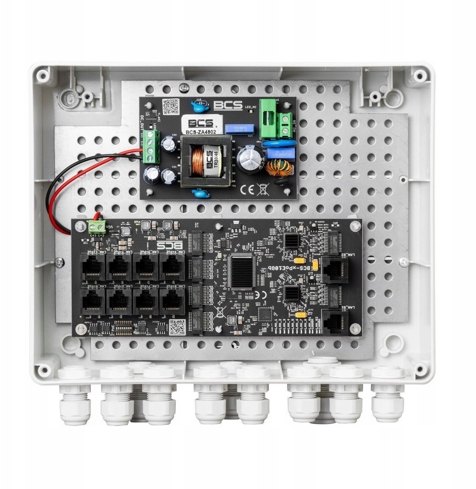 Kit for powering IP cameras up