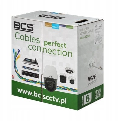 BCS-U/UTP-CAT6-PVC BCS UTP cat. 6 PVC