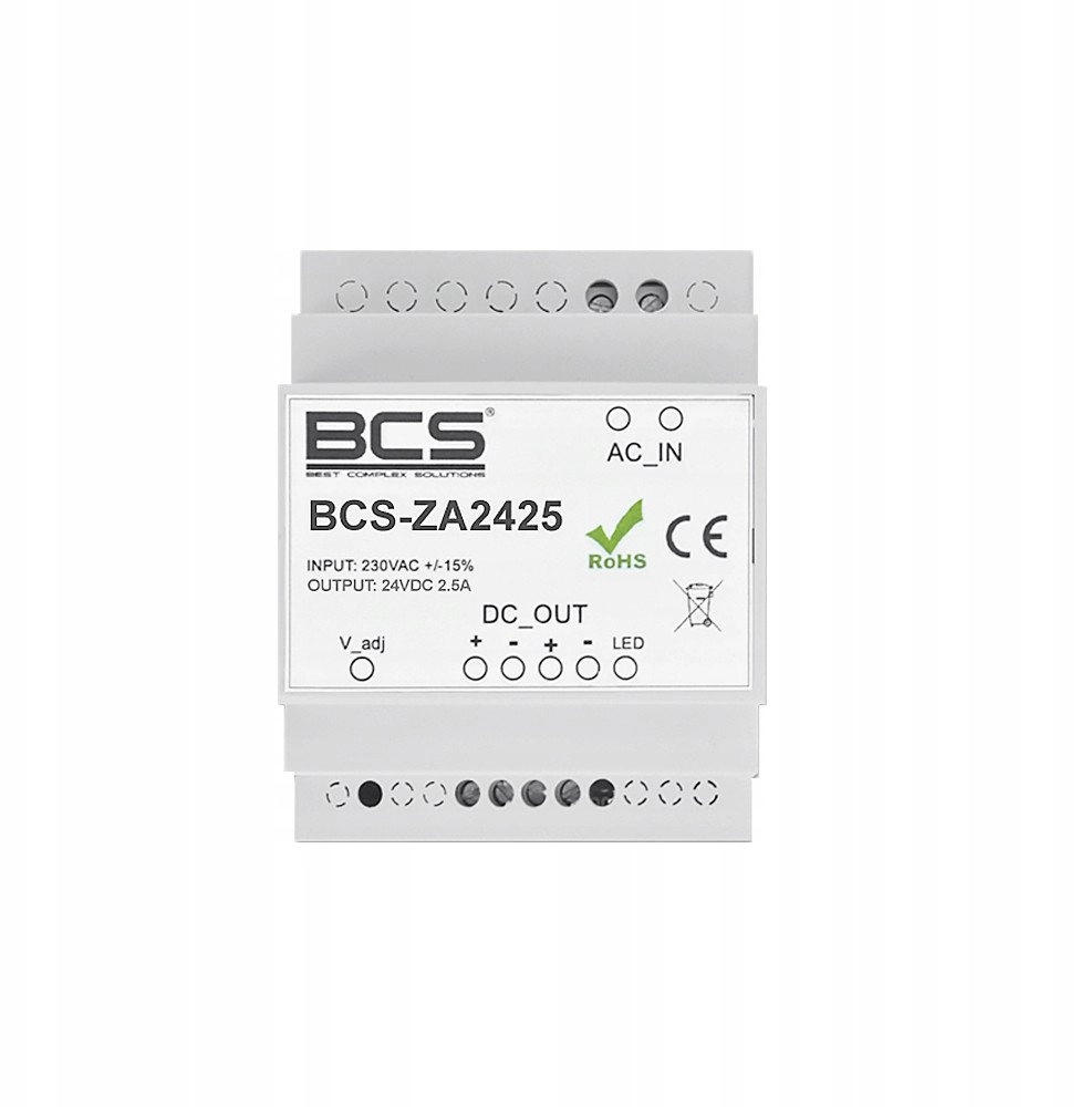 BCS-ZA2425 BCS 24V DC power supply