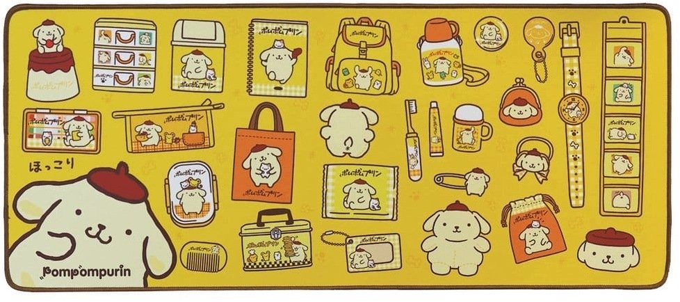 BlueSkyStudios Sanrio Schreibtischunterlage Pompompurin 5056563710189