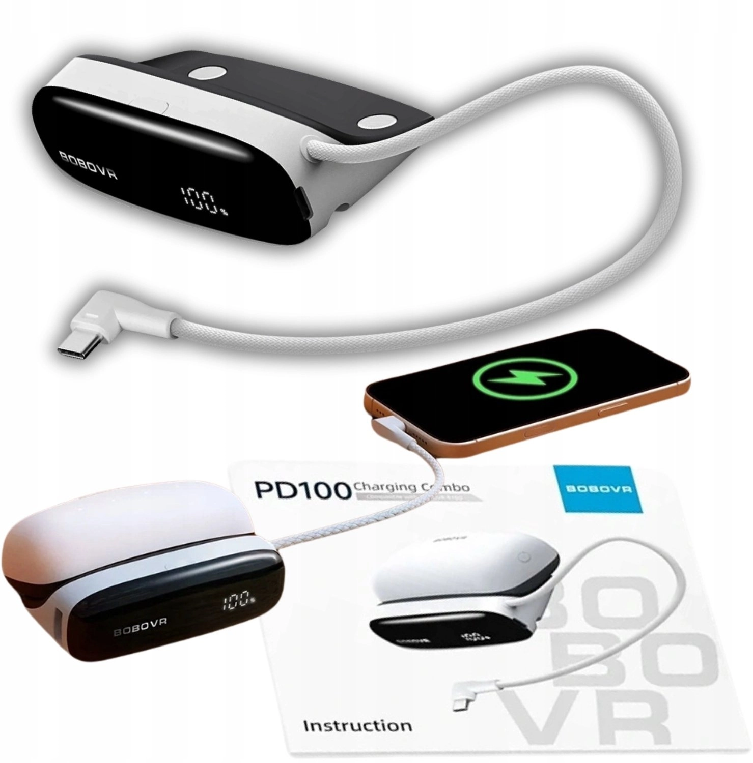 BoboVR PD100 charging base - Combo
