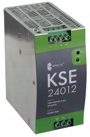 Switching power supply KSE 24012M 230/