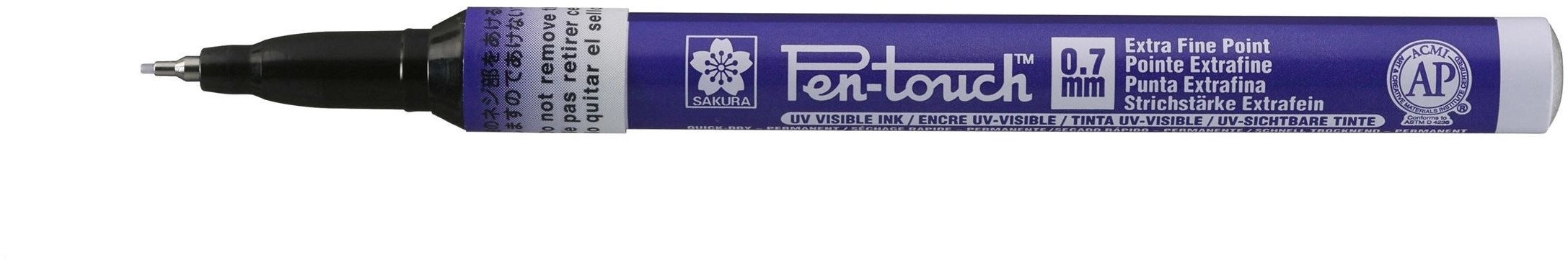 Pen-touch Extra Fine UV marker blue