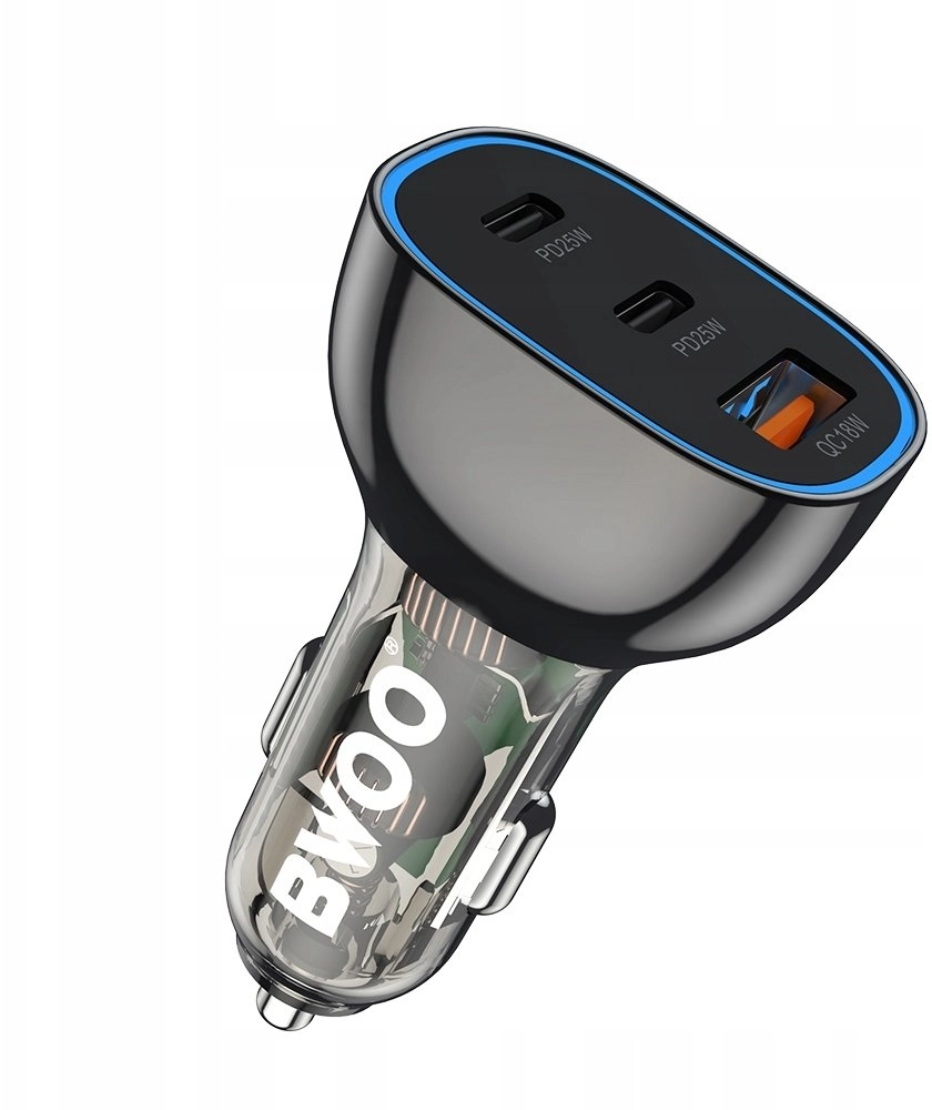 BWOO PD car charger 2x USB-C