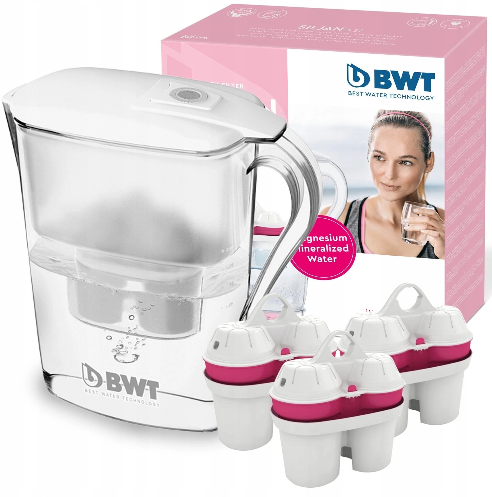 BWT filter jug Siljan water filter