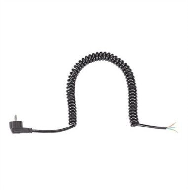 Kabel spiralny BACHMANN 0.5-2m czarny