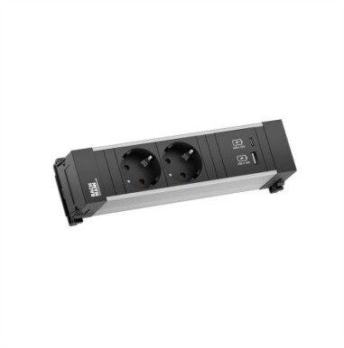 BACHMANN POWER FRAME 2xSchutzkt. USB AC