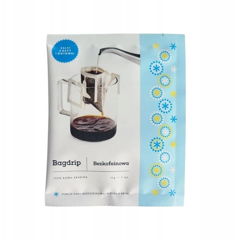 Bagdrip - decaffeinated coffee in sachets