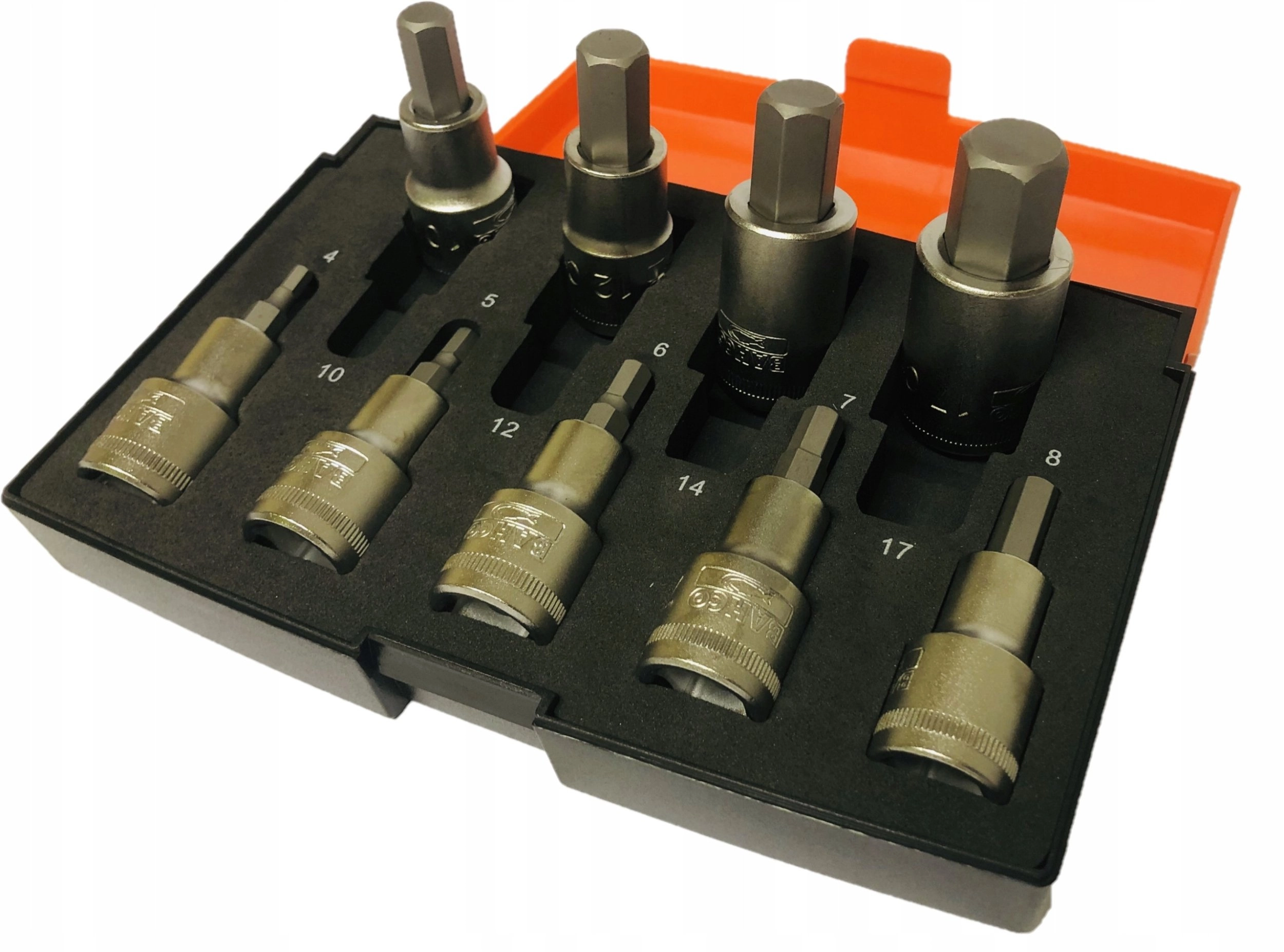 Bahco HX H4- H17 9 pieces