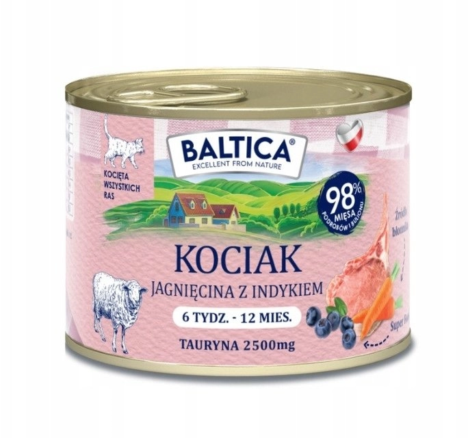 BALTICA Smaki regionów Kitten Lamb with