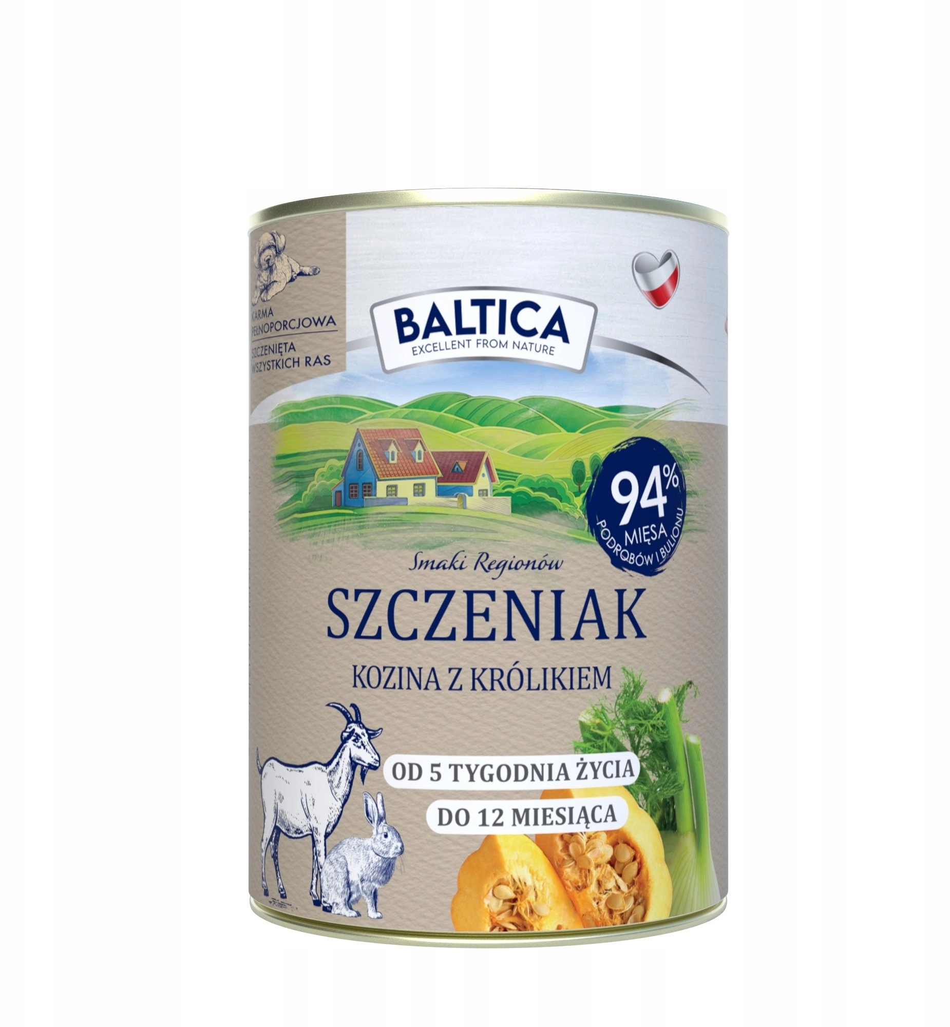 BALTICA Smaki regionów Puppy Goat with