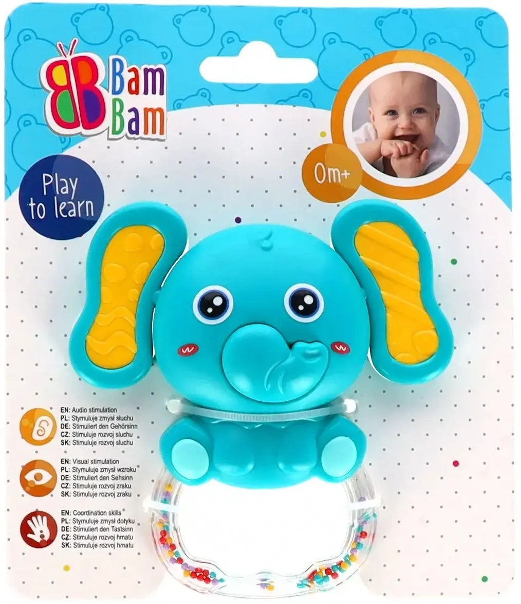 BamBam BAM BAM RATTLE ELEPHANT SOUND