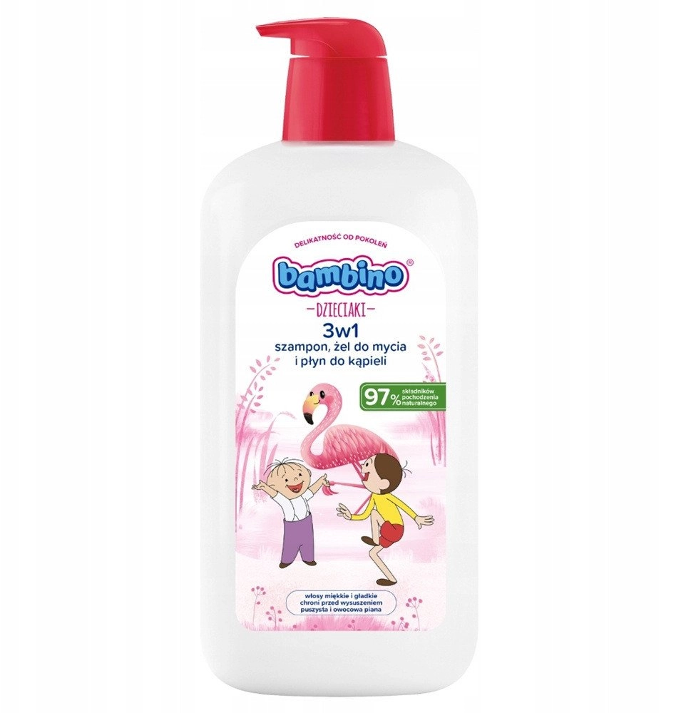 BAMBINO_Dzieciaki 3in1 shampoo  shower gel and